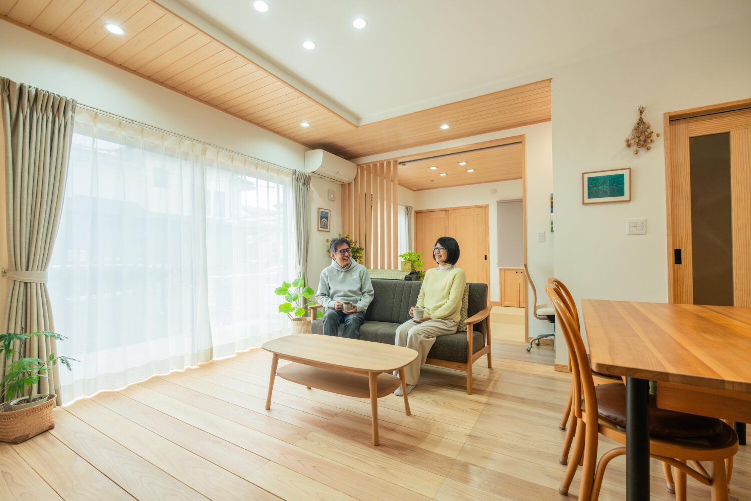 材木屋さんならではの素材へのこだわり、豊富な経験、そして誠実な説明、皆さんのお人柄の良さもあり「この方々にお願いしたい」と即決しました！